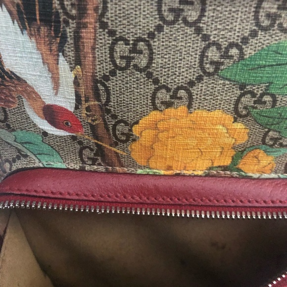 AUTHENTIC GUCCI FLORAL BACKPACK - Picture 8 of 8